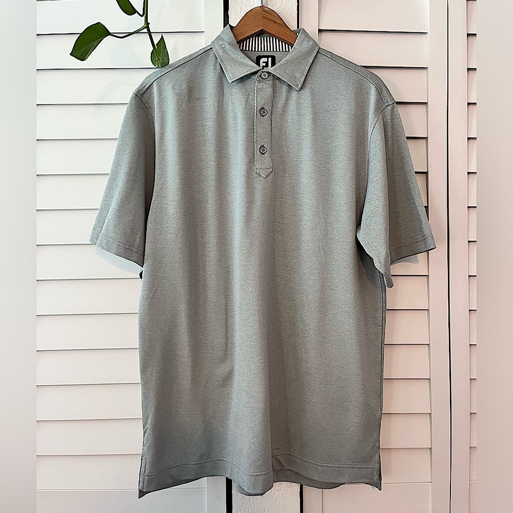 FootJoy | Regular Fit Solid Lisle Polo